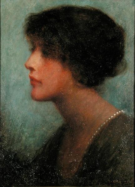 Retrato de una Dama de Thomas W. Derring