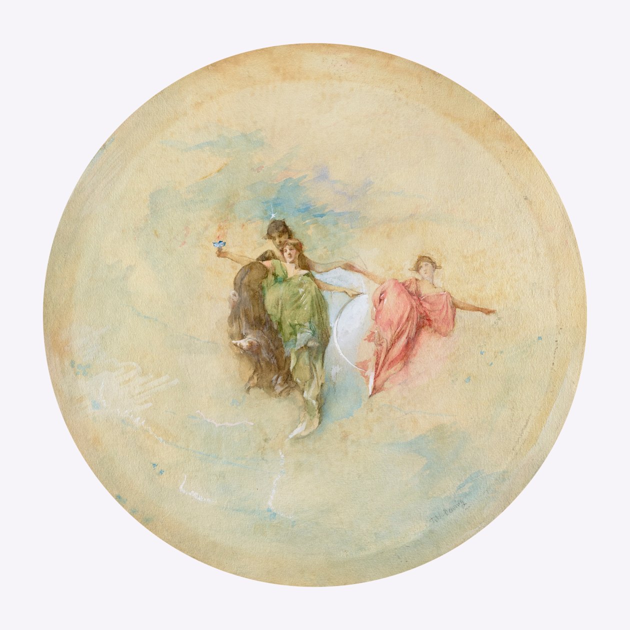 Amanecer, 1892 de Thomas Wilmer Dewing