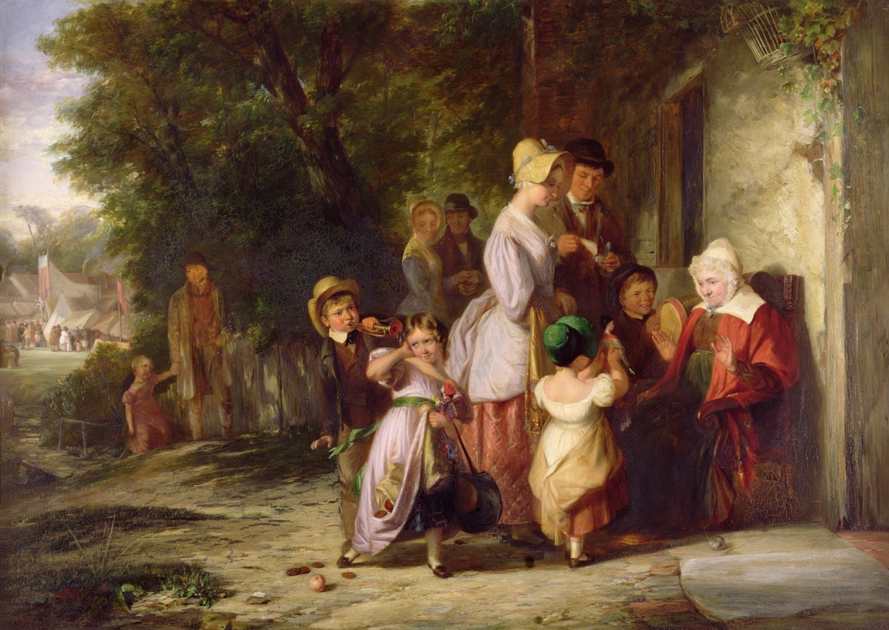 Regresando de la feria de Thomas Webster