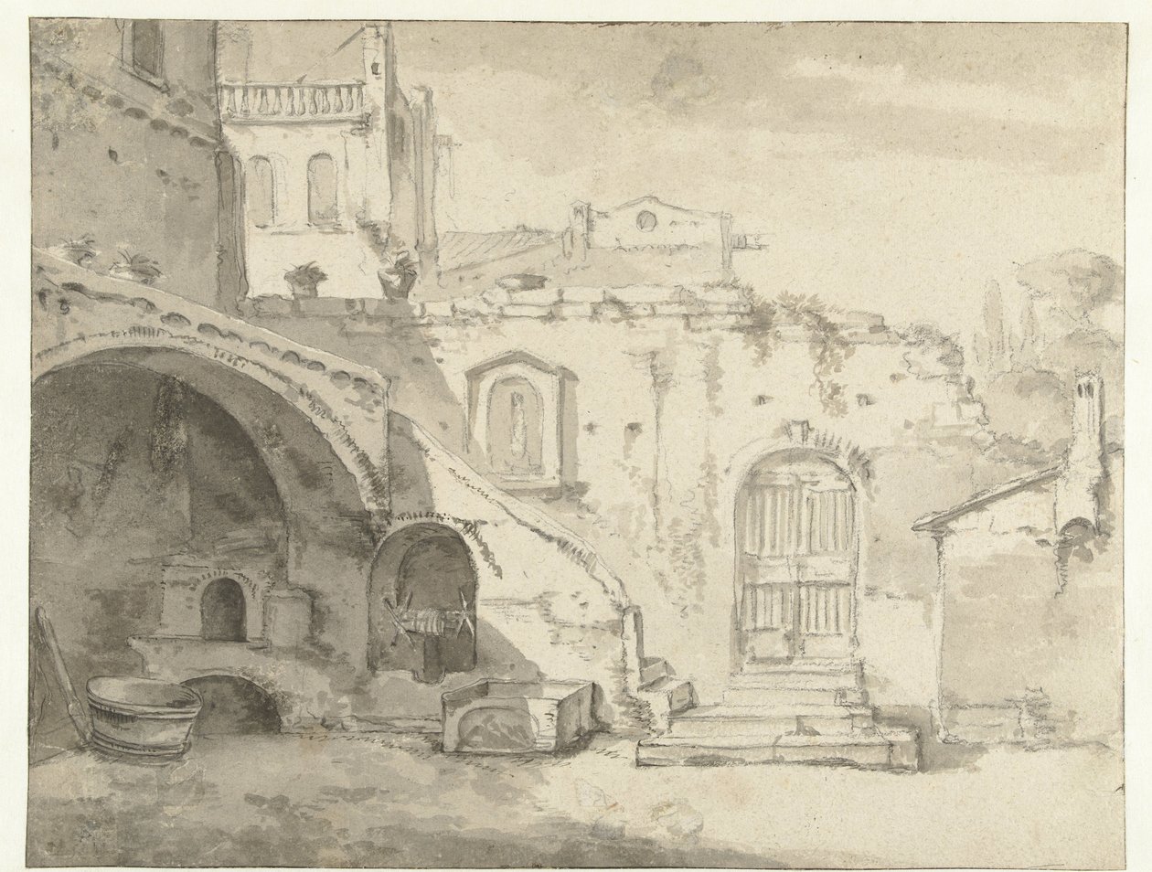 patio romano de Thomas Wijck