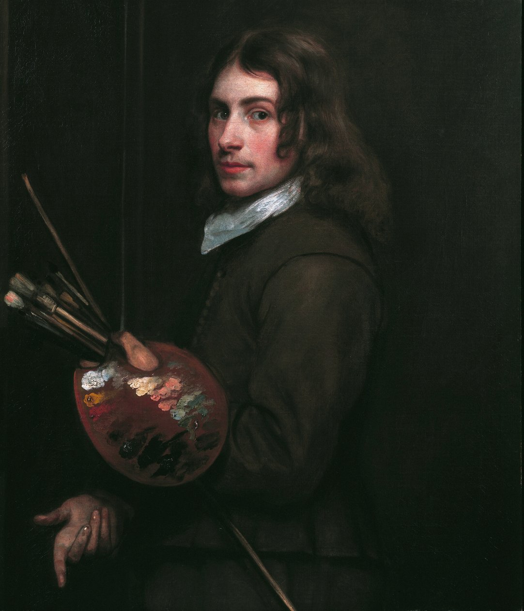 Autorretrato de Thomas Willeboirts Bosschaert (-1654) de Thomas Willeboirts Bosschaert