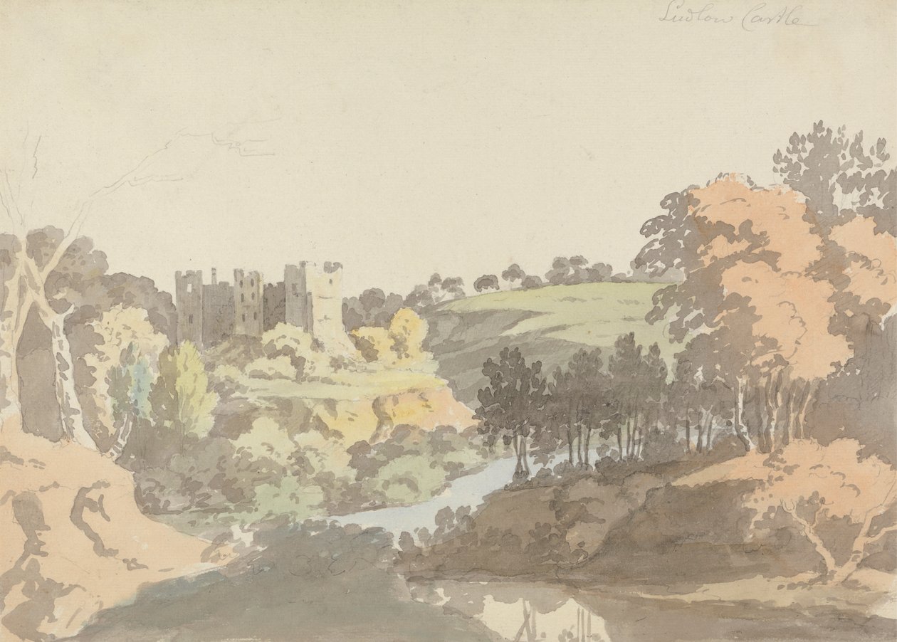 Castillo de Ludlow de Thomas Wright
