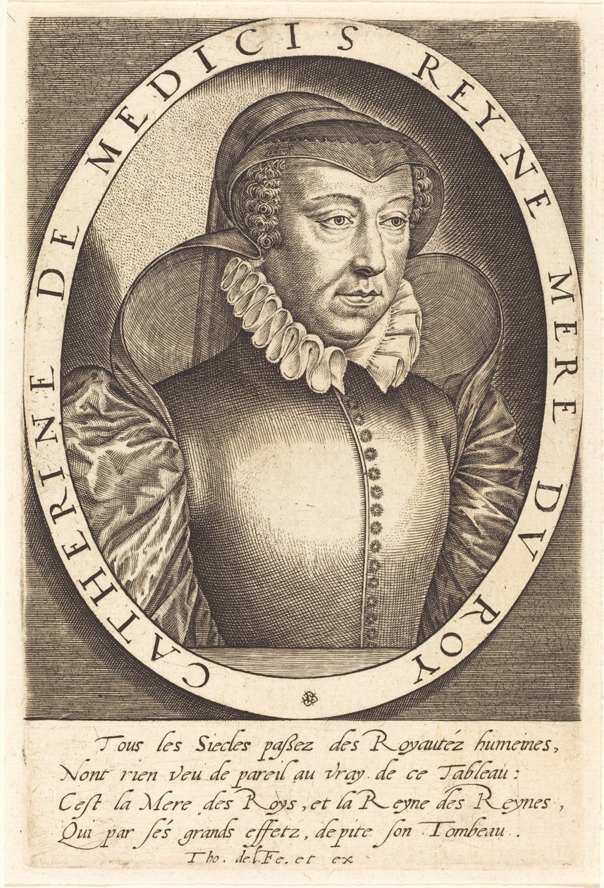 Catherine de Medici, Reina de Francia de Thomas de Leu