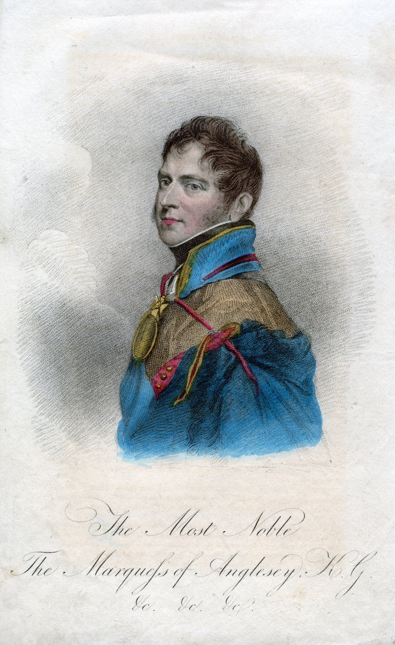 Henry William Paget, 1er Marqués de Anglesey, soldado británico de Thomson
