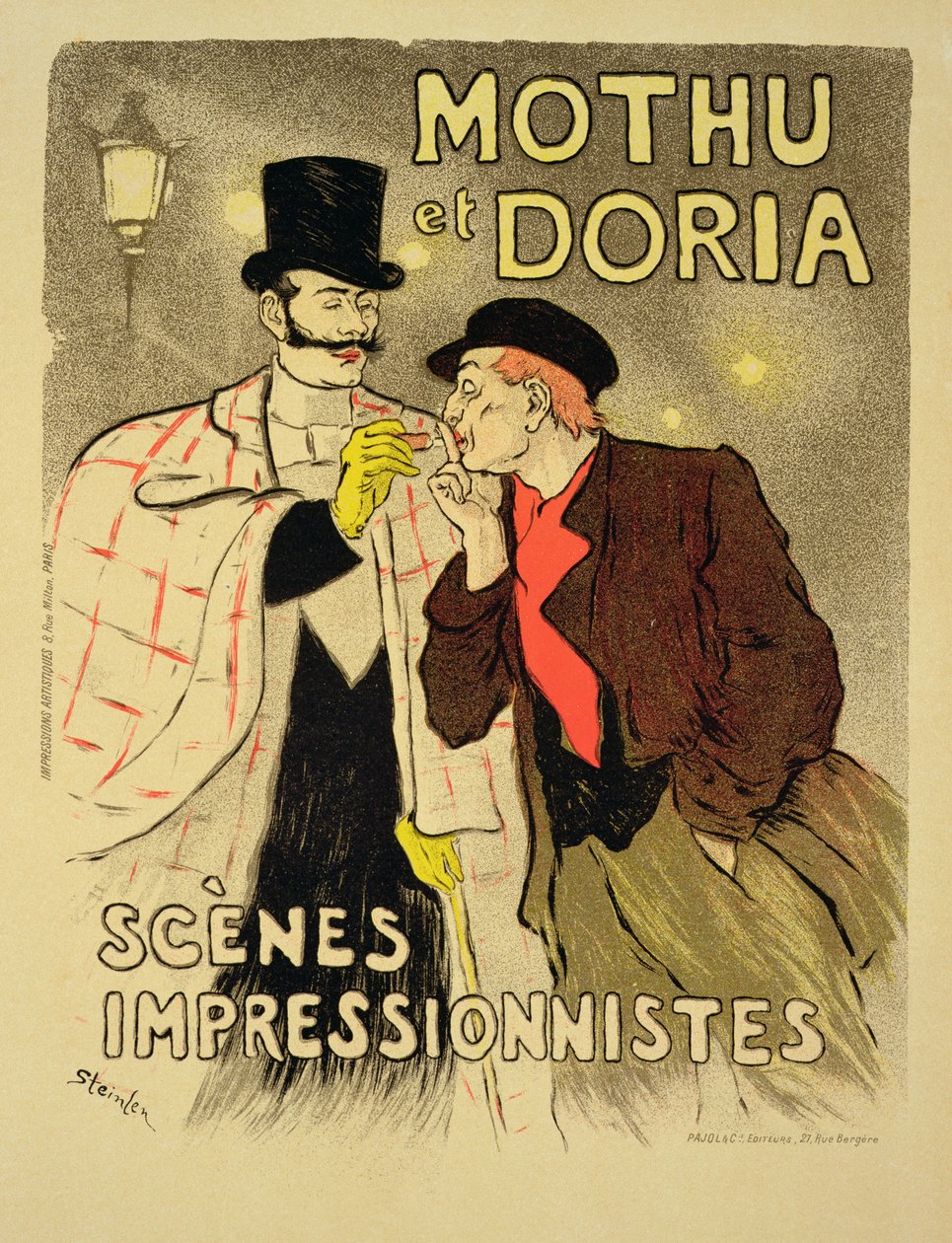 Reproducción de un cartel publicitario de 