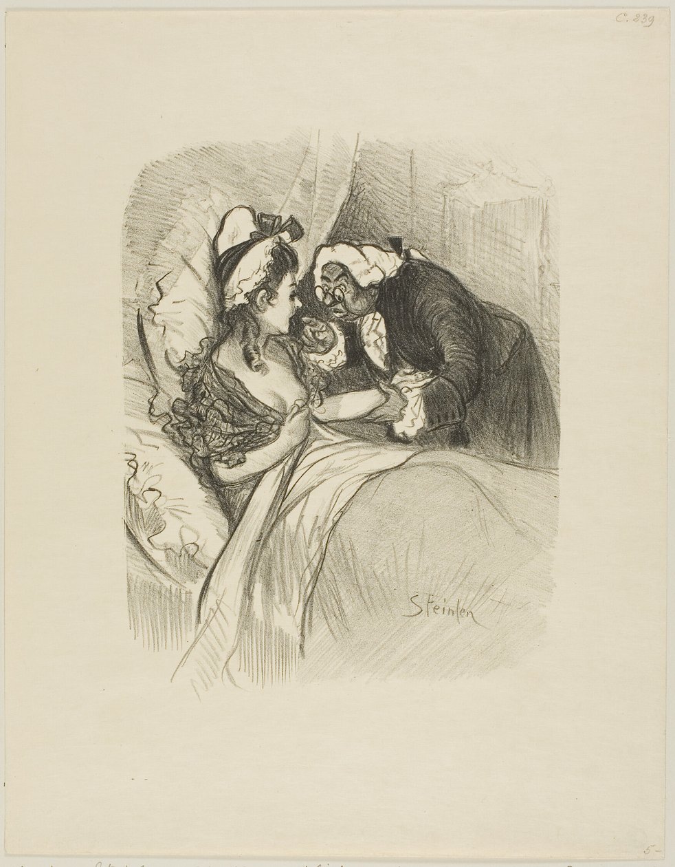 Dama Jacinthe de Théophile Alexandre Pierre Steinlen
