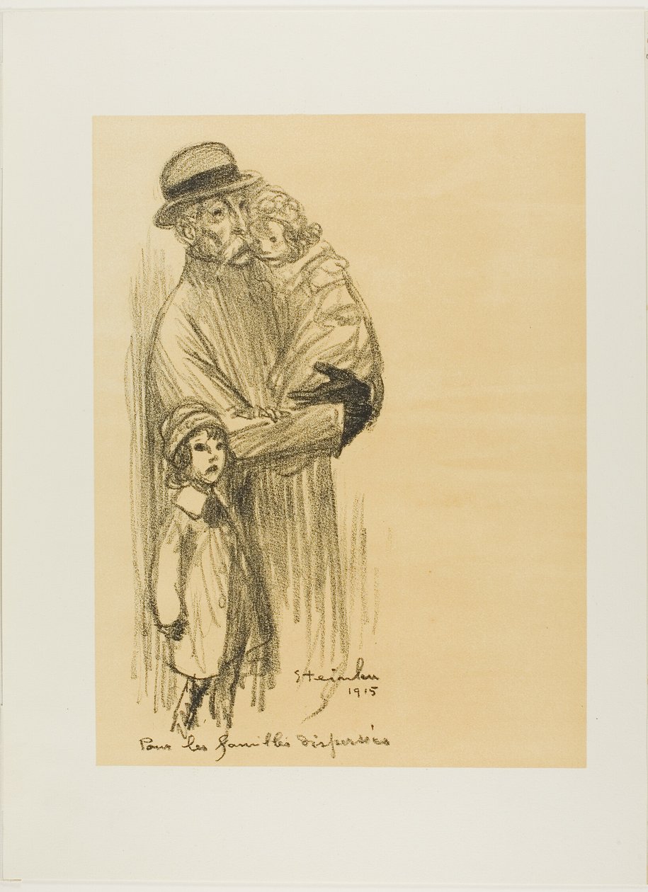 Para familias separadas de Théophile Alexandre Pierre Steinlen