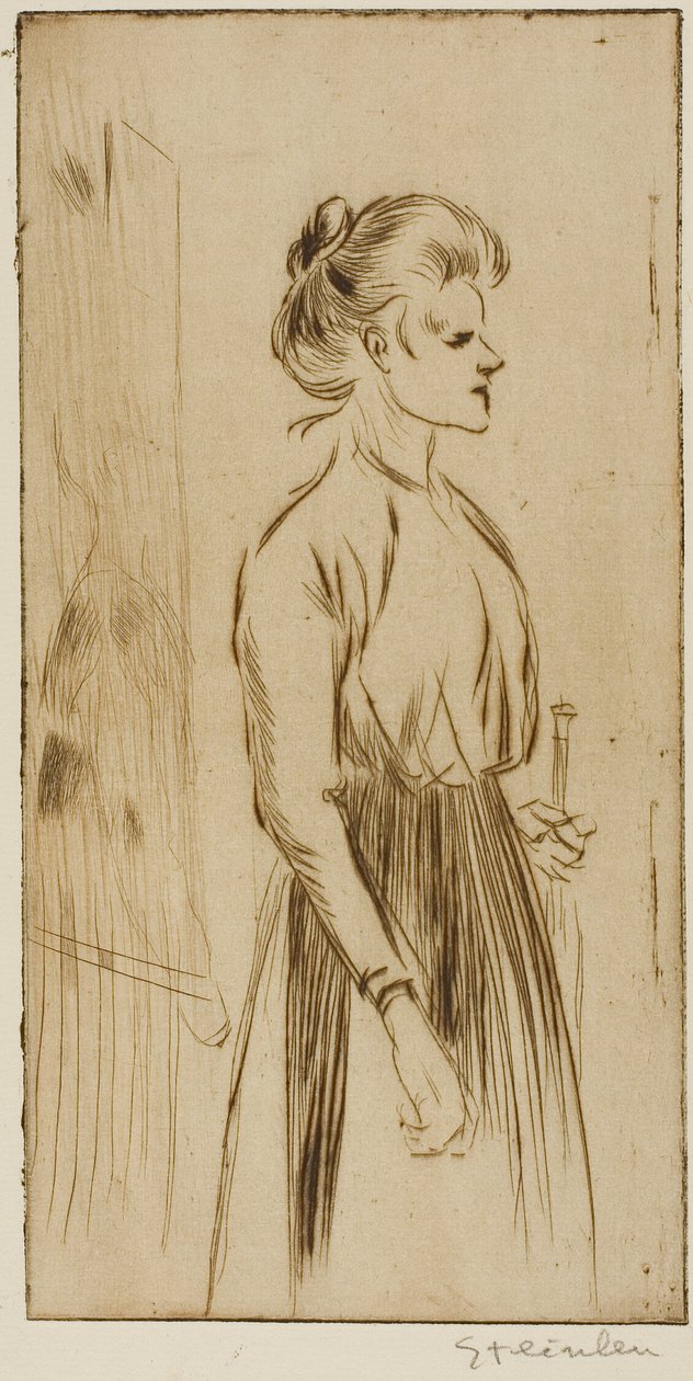 Mujer dura de Théophile Alexandre Pierre Steinlen