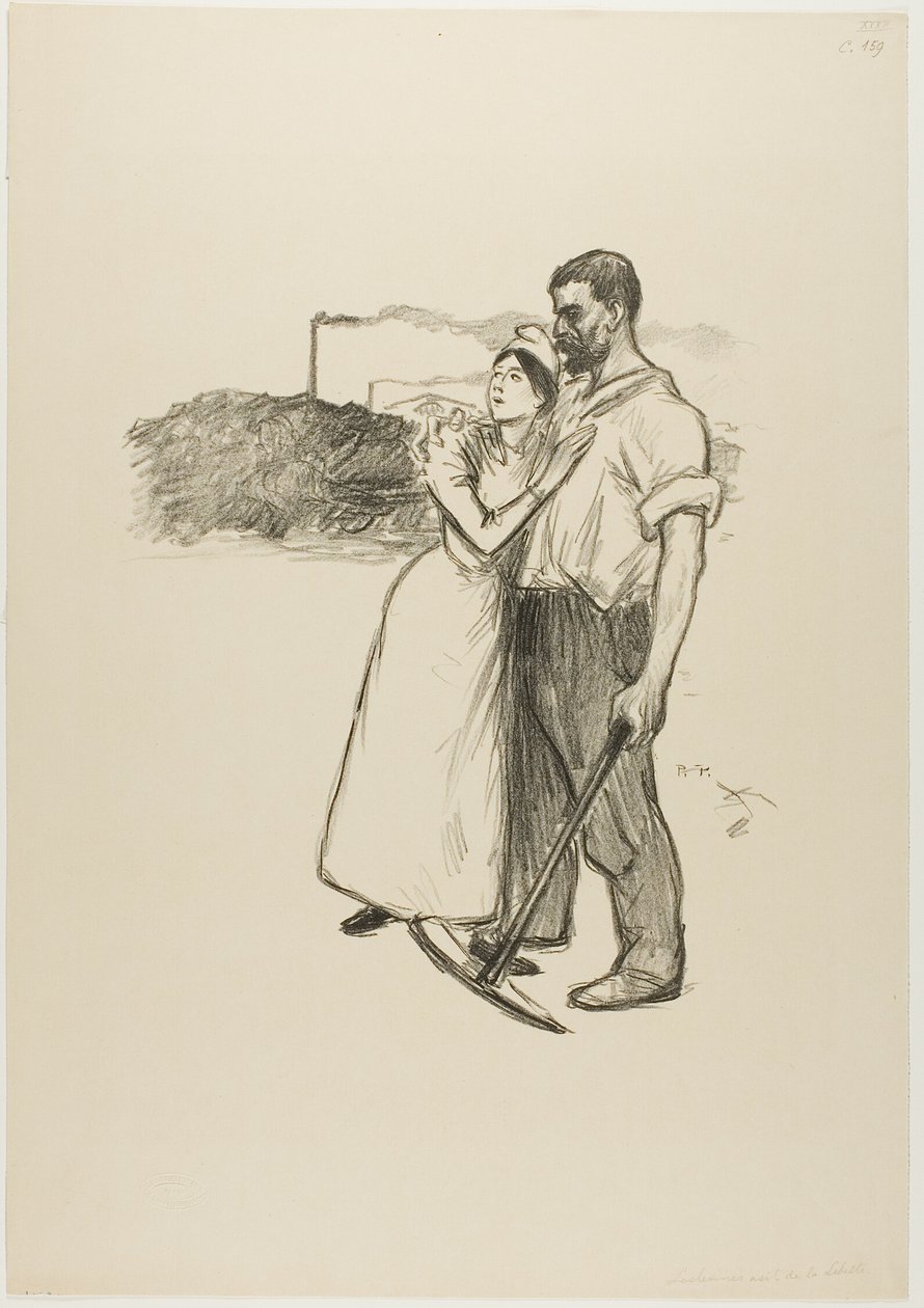 El último refugio de la libertad de Théophile Alexandre Pierre Steinlen