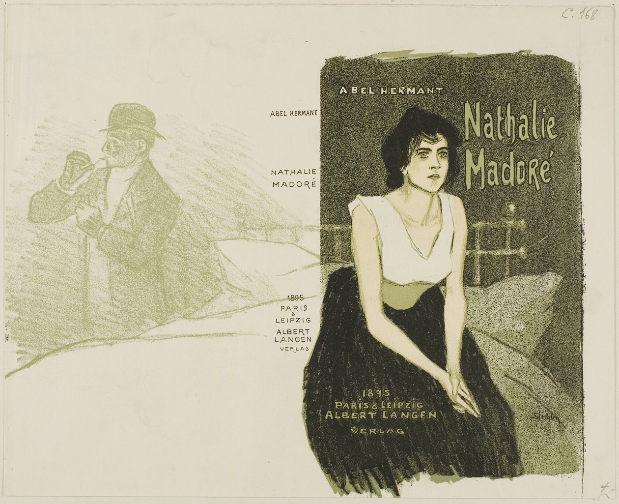 Nathalie Madoré de Théophile Alexandre Pierre Steinlen