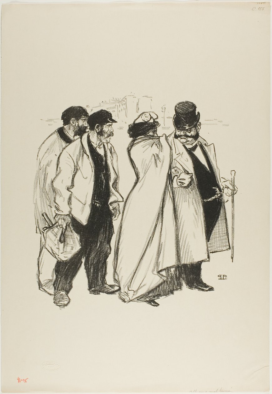 ¡Salió mal! de Théophile Alexandre Pierre Steinlen