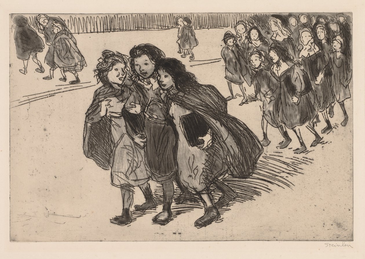 Venir de la escuela de Théophile Alexandre Steinlen