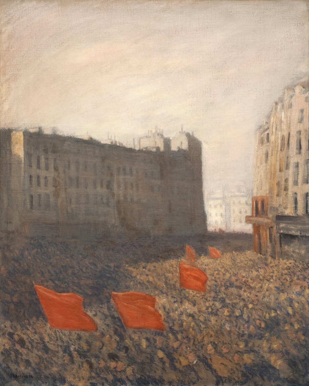 Manifestación popular, c. 1903 de Théophile Alexandre Steinlen