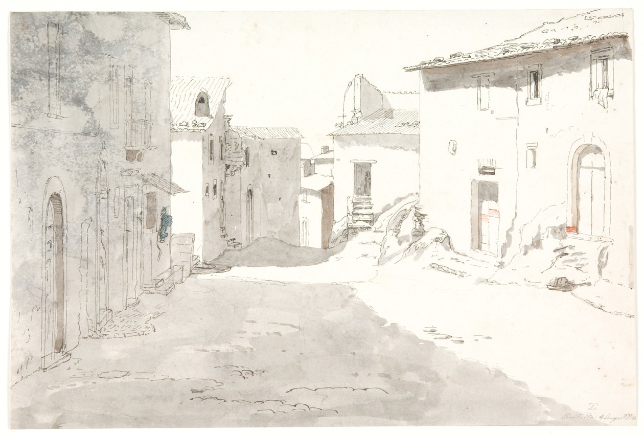 Escena de calle. Civitella de Thorald Læssøe