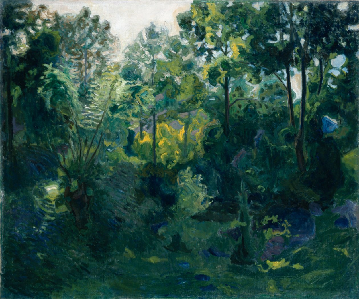 Interior del bosque de Thorvald Erichsen