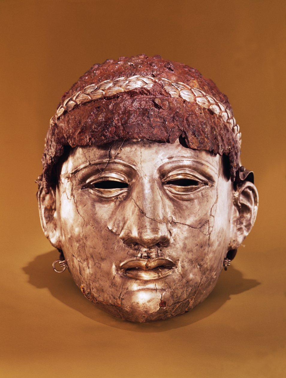 Casco en dos partes (hierro) de Thracian
