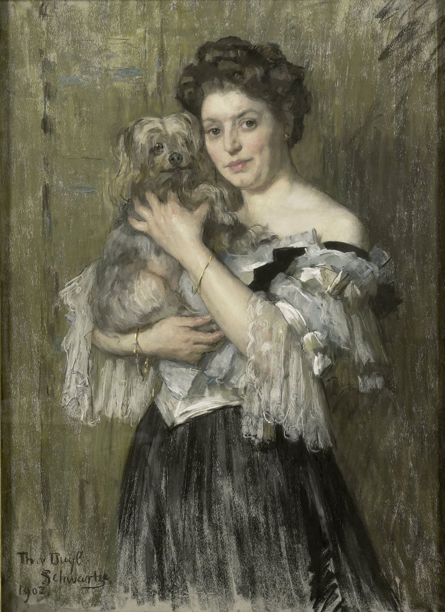 Maria Catherine Josephine Jordan (1866-1948). Esposa del pintor George Hendrik Breitner de Thérèse Schwartze