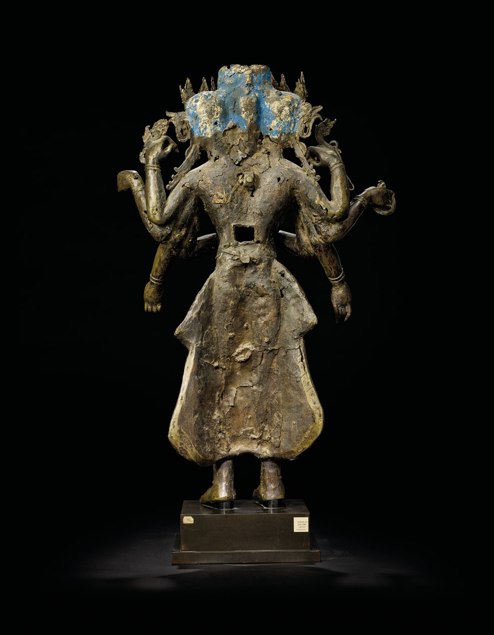 Estatua de Ekadashalokeshvara de Tibetan School