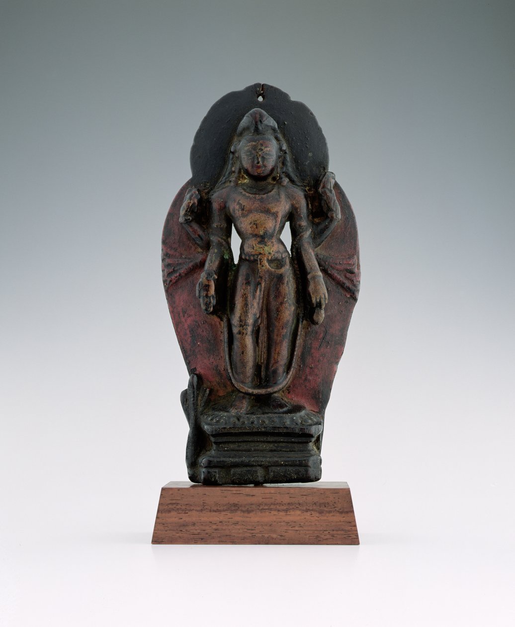 Jatamukuta Lokesvara, siglo XI-XII de Tibetan School