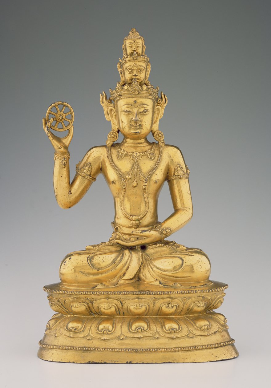 Vajrasattvadhatu Lokesvara de Tibetan School