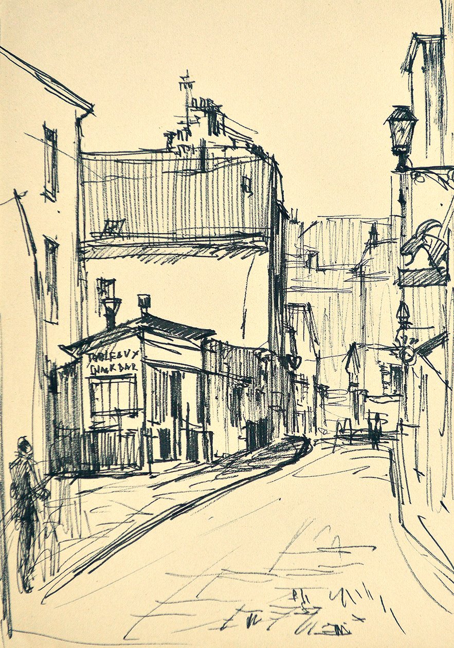  Calle Chevalier de la Barre (París) de Tibor Dengyel