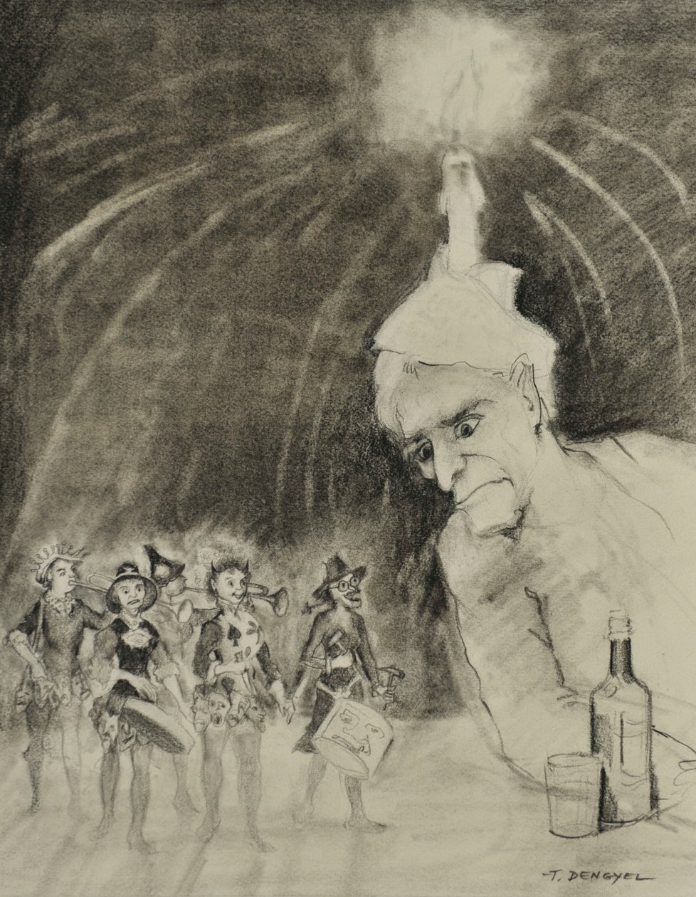 Delirium tremens de Tibor Dengyel