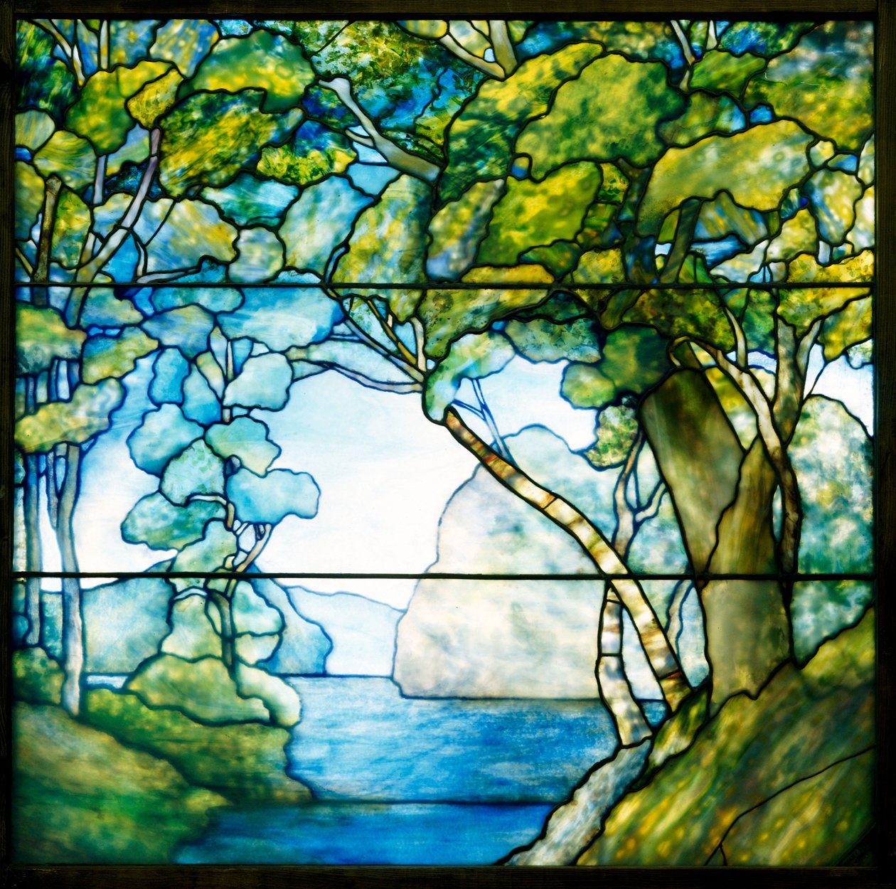 Ventana de Paisaje que Representa un Pasaje al Mar de Tiffany and Company