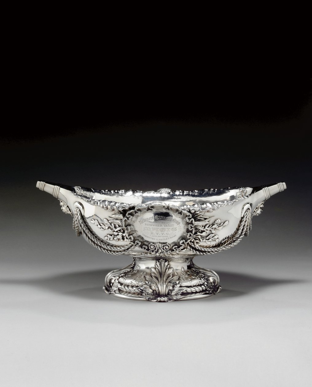 Centro de trofeo de yate de Tiffany and Company