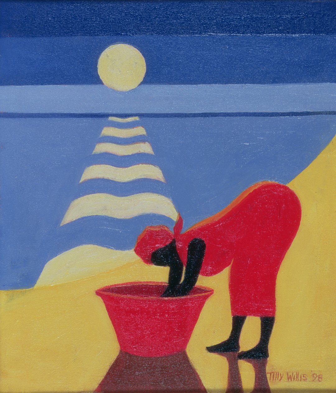A la orilla del mar, 1998 de Tilly Willis