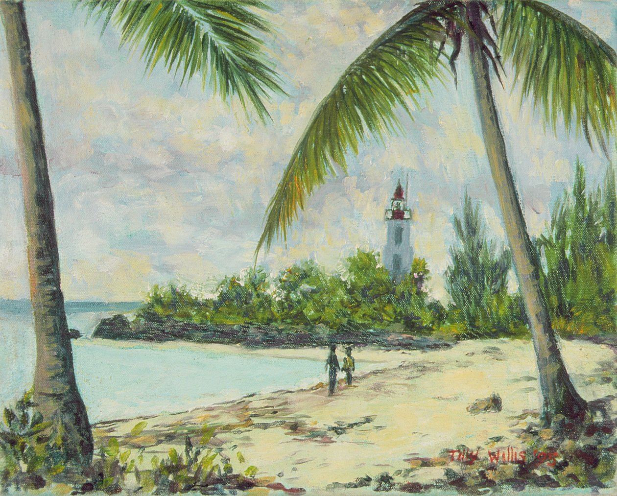 El faro, Zanzíbar, 1995 de Tilly Willis