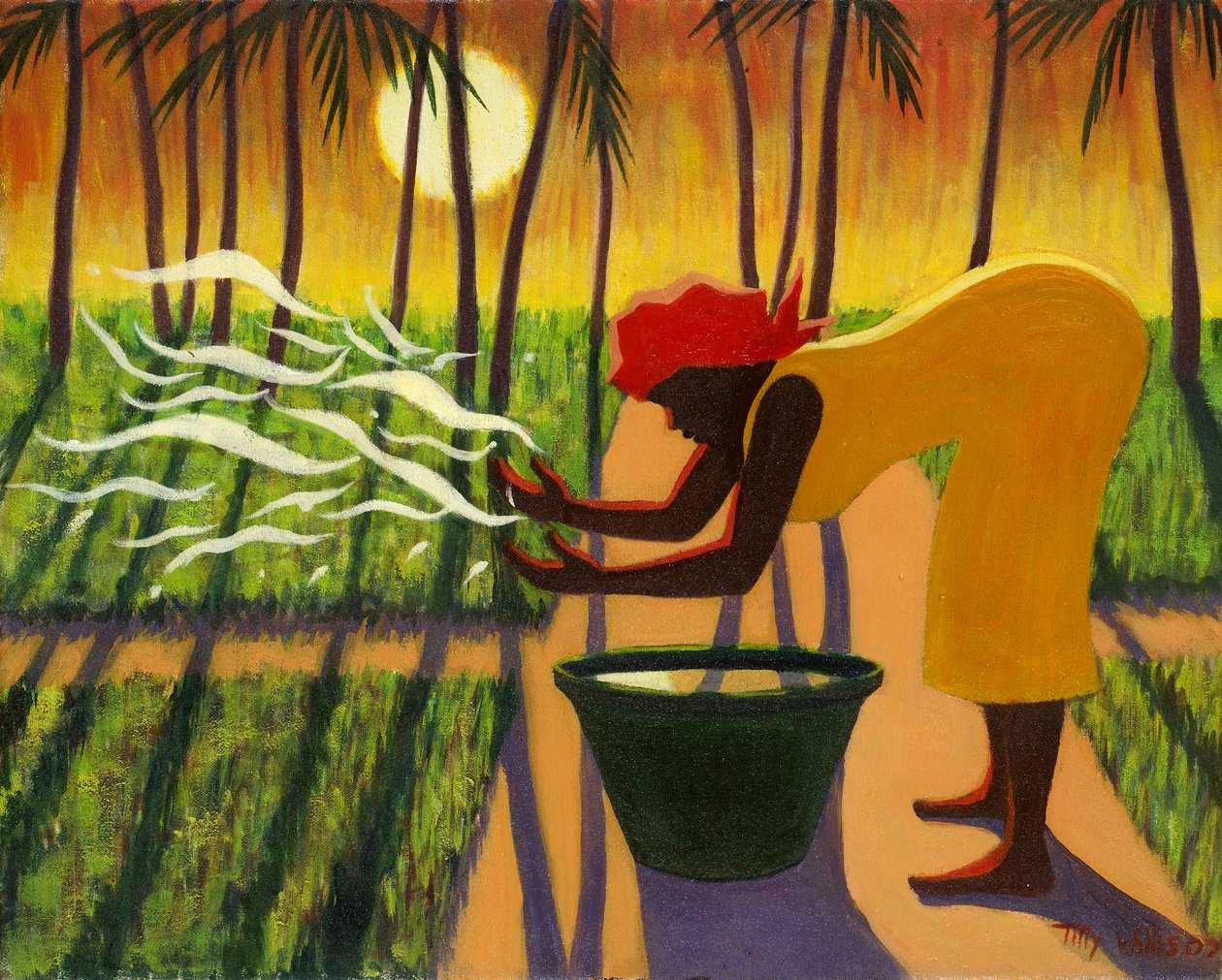El jardín espiritual, 2007 de Tilly Willis