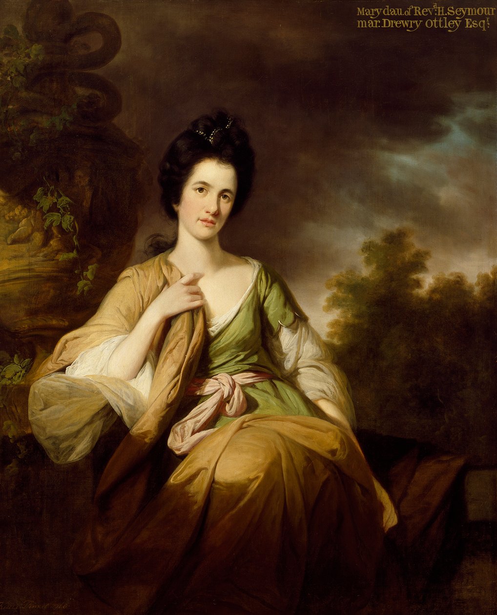 Sra. Drewry Ottley, 1768 de Tilly Kettle