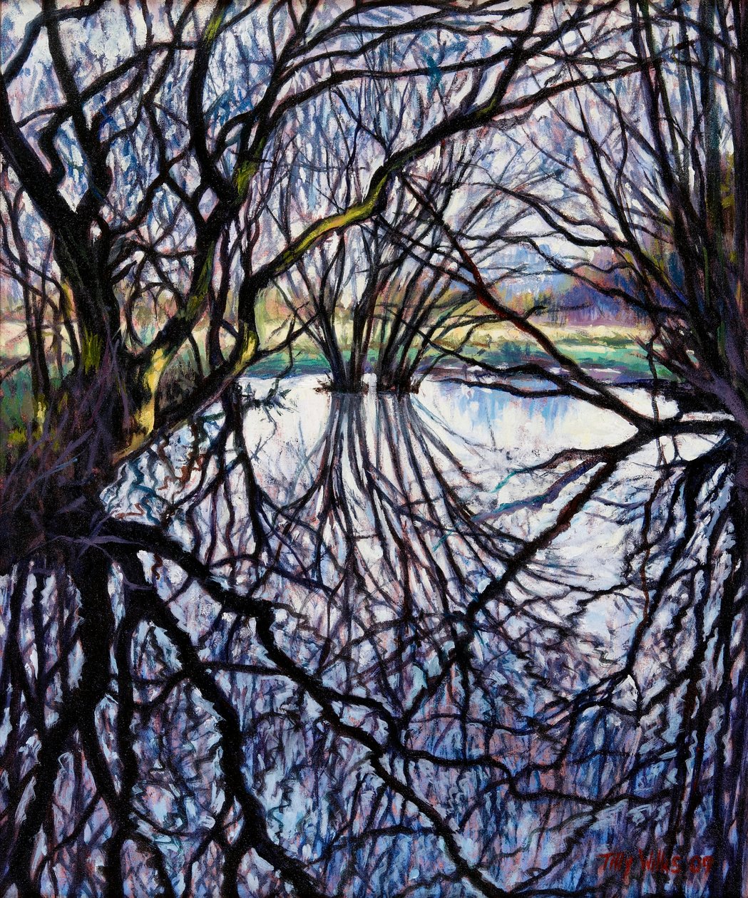 Reflejos en el estanque, 2009 de Tilly Willis