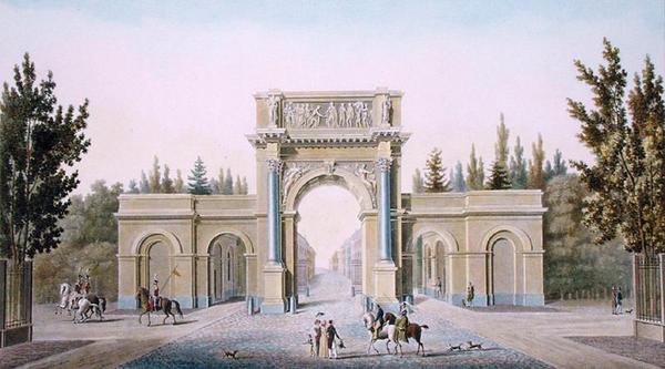 Porte de Guillaume, Bruselas, de 