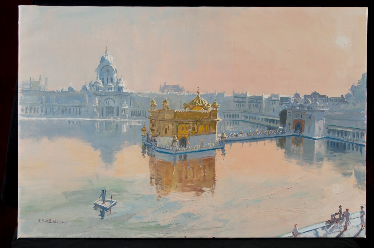 Templo Dorado, Amritsar, 2013 de Tim Scott Bolton