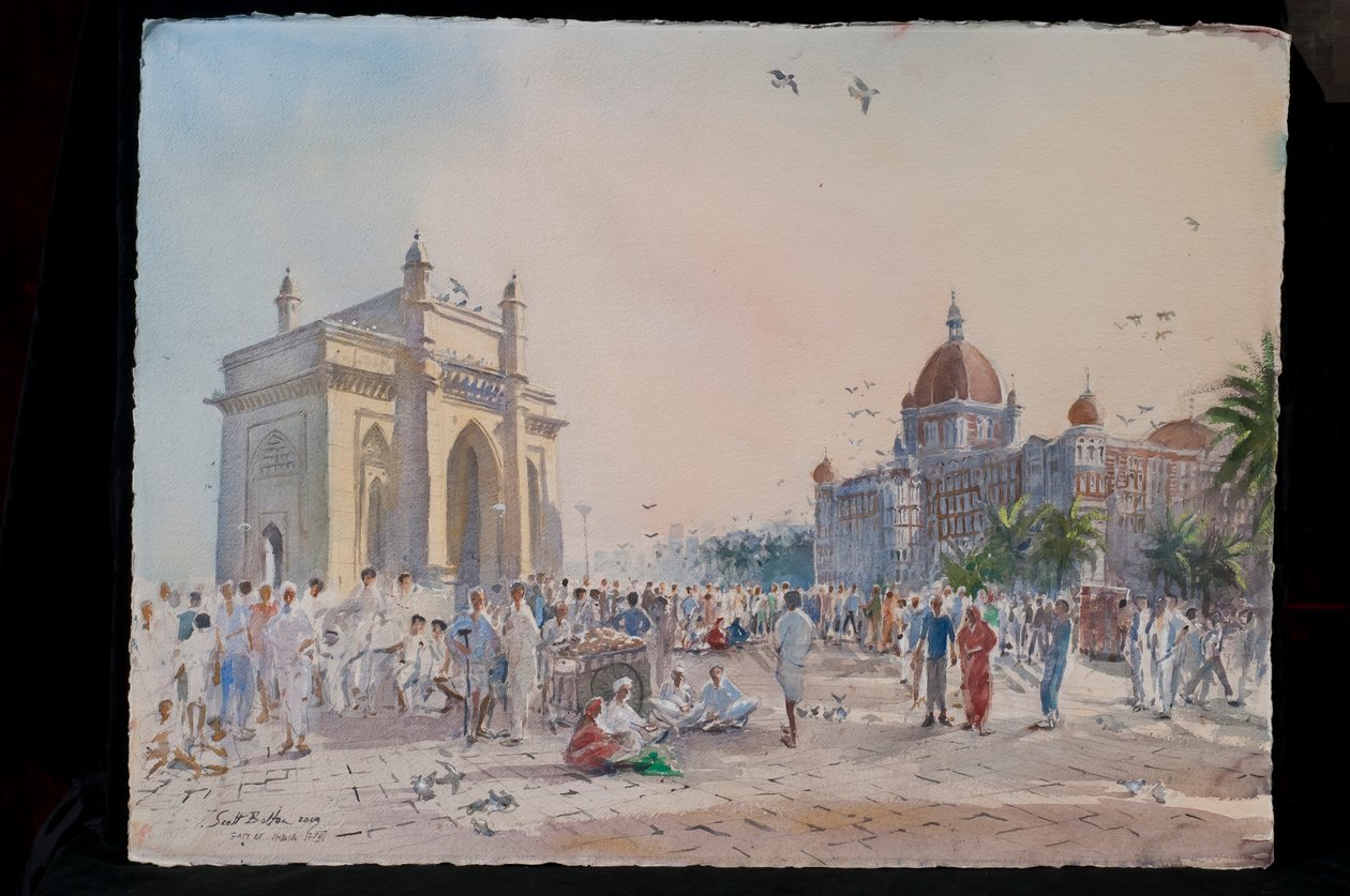 Puerta de la India, Bombay, 2009 de Tim Scott Bolton