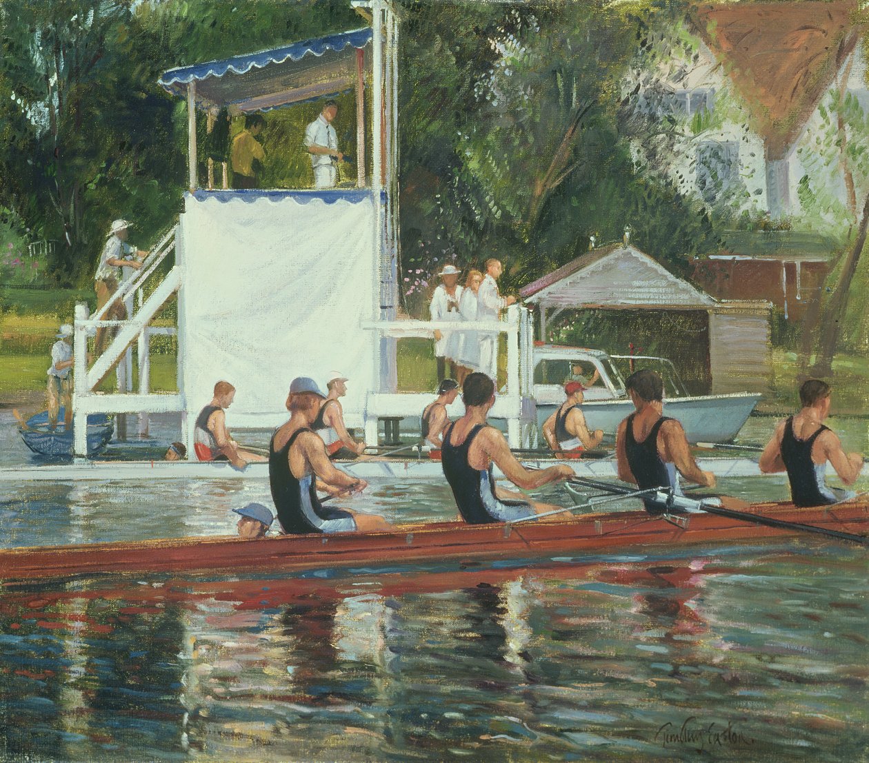 Antes del Puesto de Prensa, Henley de Timothy Easton