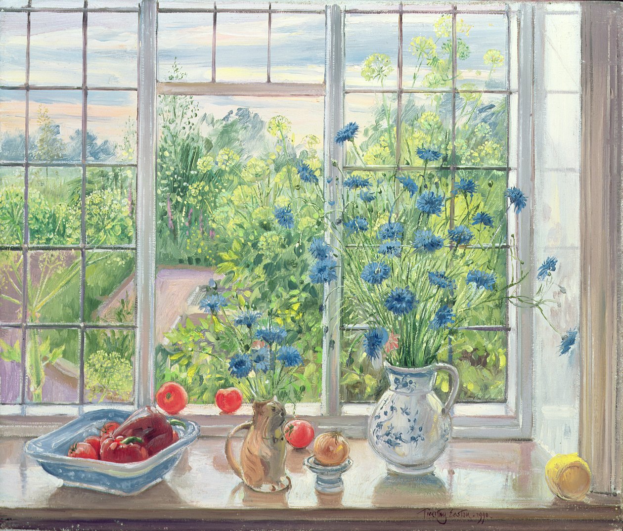 Acianos y huerto de Timothy Easton
