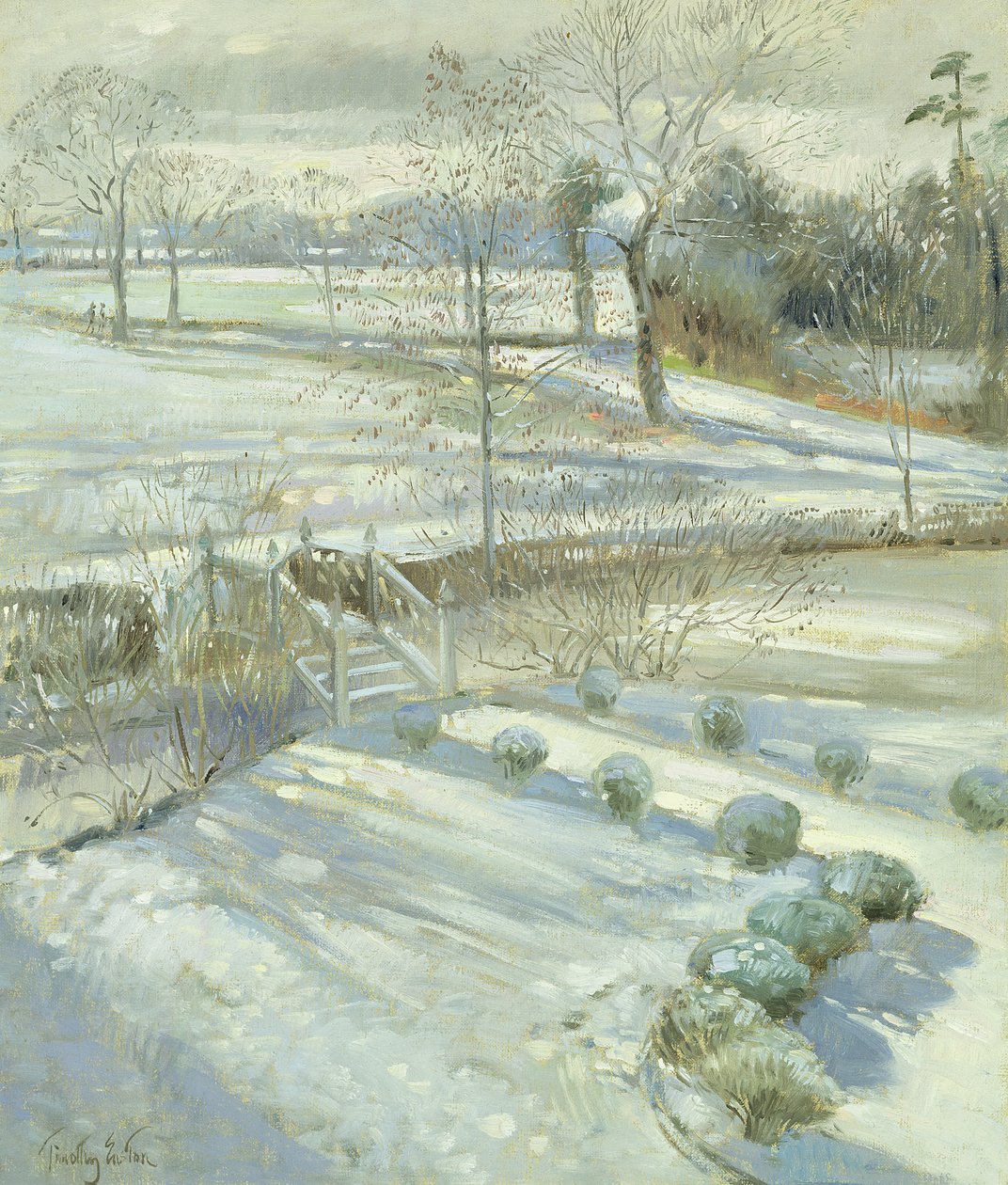 Lavanda y el puente chino de Timothy Easton