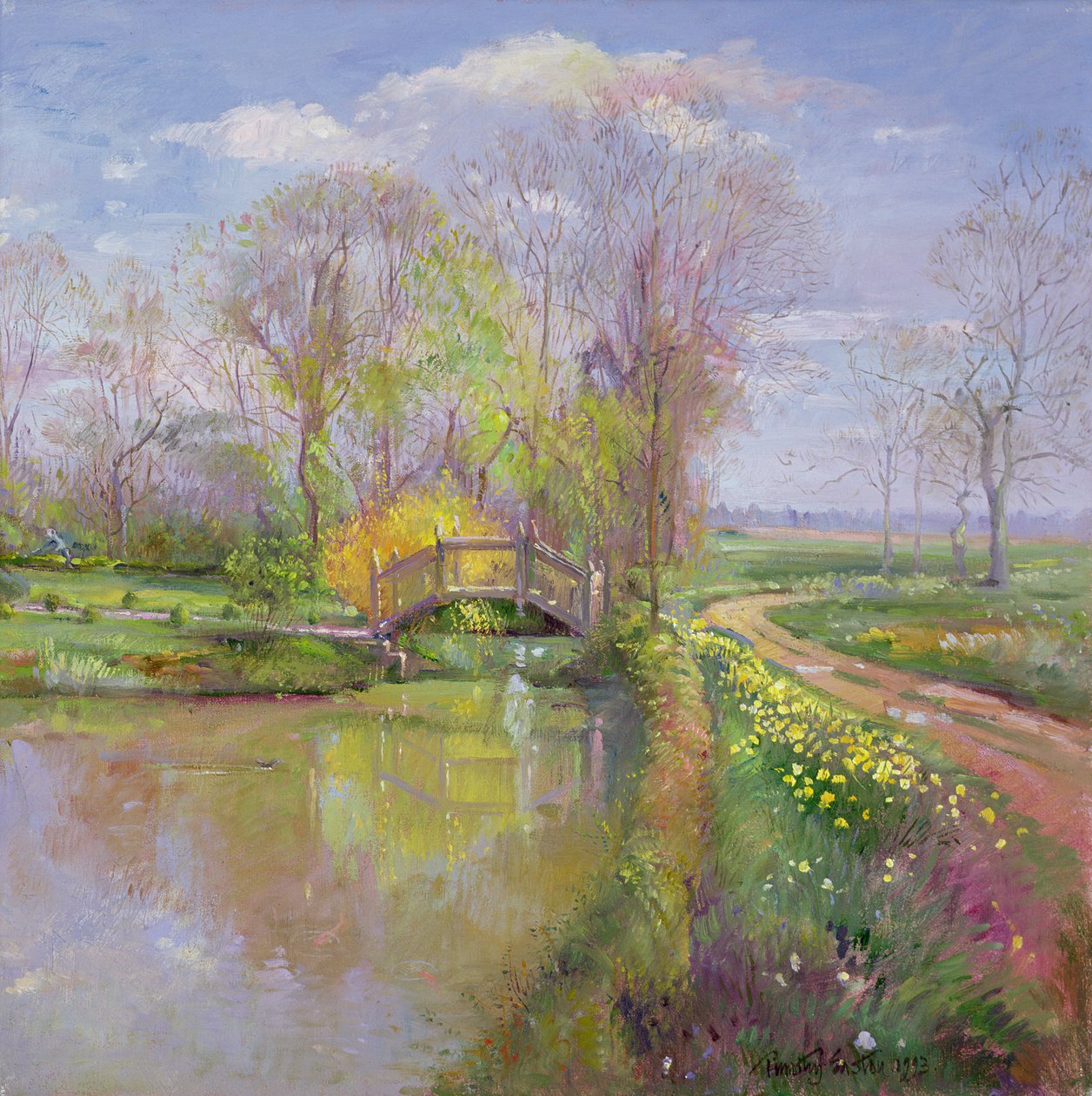 Puente de primavera, 1992 de Timothy Easton