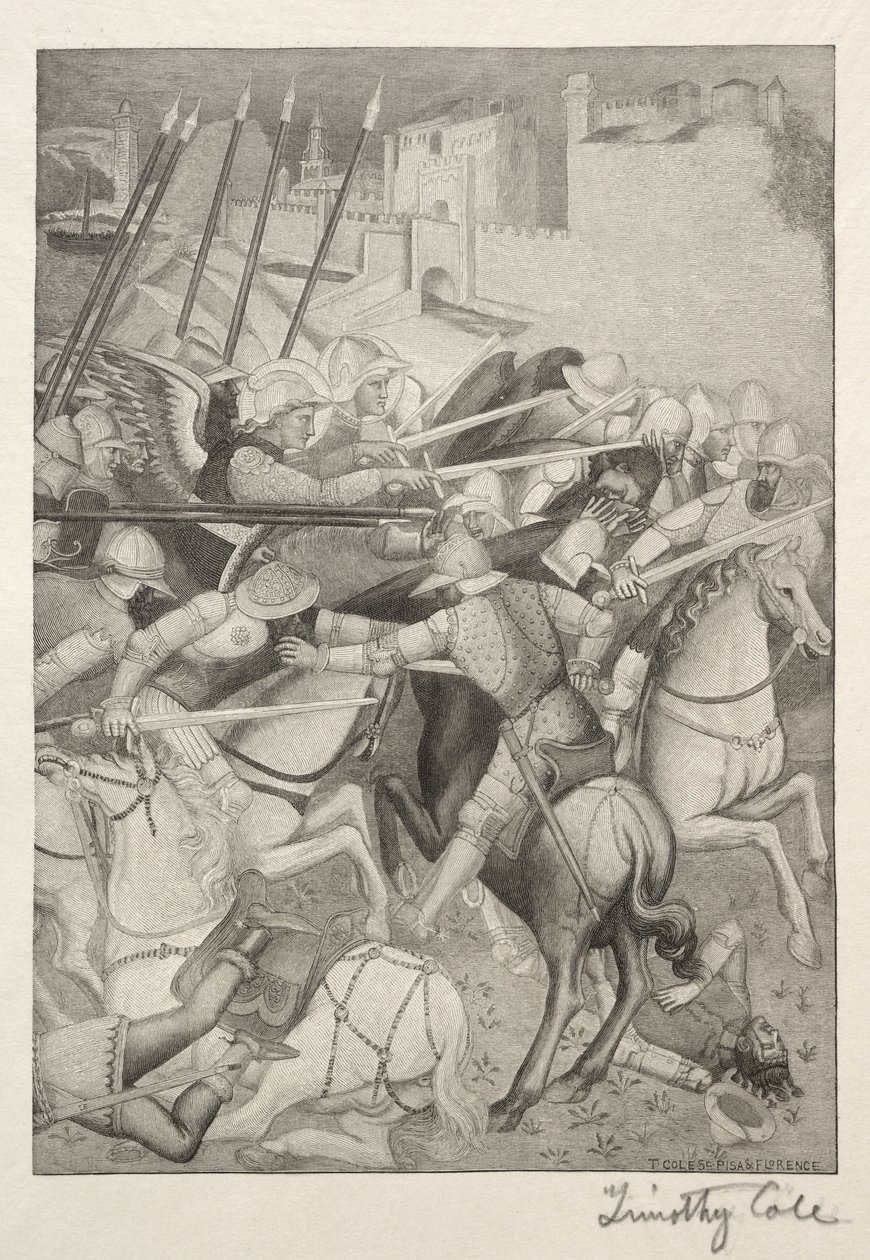 Viejos Maestros Italianos: Batalla de San Efrén contra los Paganos de Cerdeña, 1888-1892 de Timothy Cole