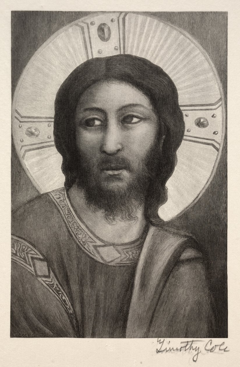 Viejos maestros italianos: Cabeza de Cristo, 1888-1892 de Timothy Cole