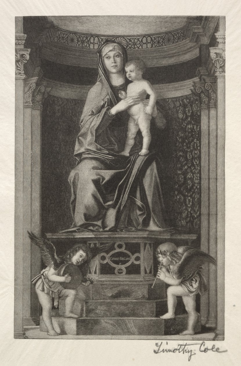 Maestros italianos antiguos: Madonna y el Niño de Timothy Cole