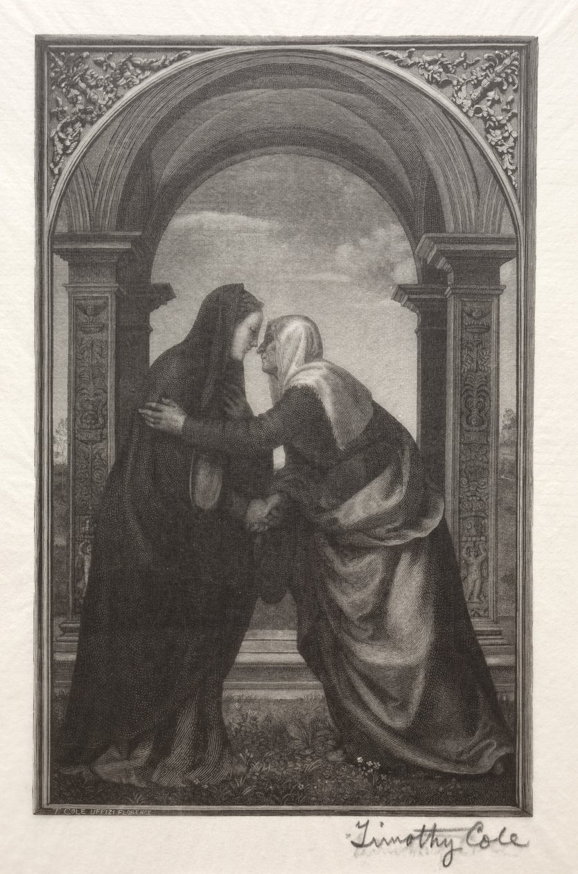 Viejos maestros italianos: La Visitación, 1888-1892 de Timothy Cole