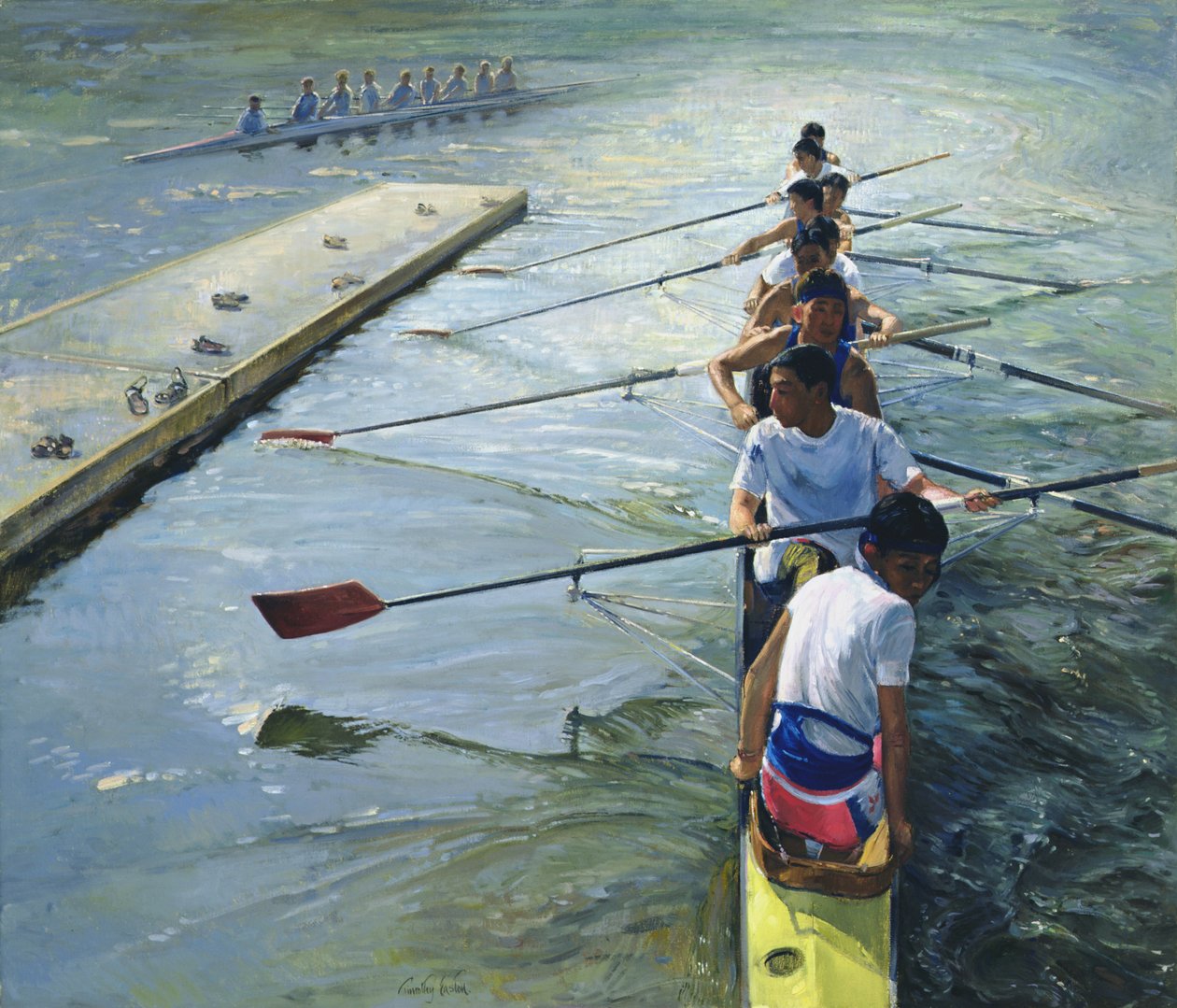 Lejos de la balsa, Henley de Timothy Easton