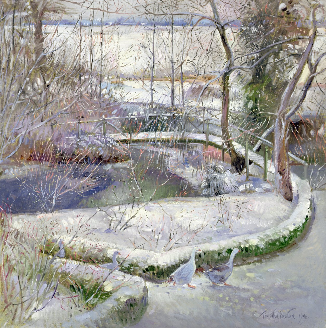 Puente sobre el sauce de Timothy Easton