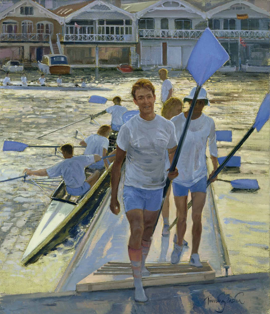 Regreso vespertino, Henley, 1998 de Timothy Easton