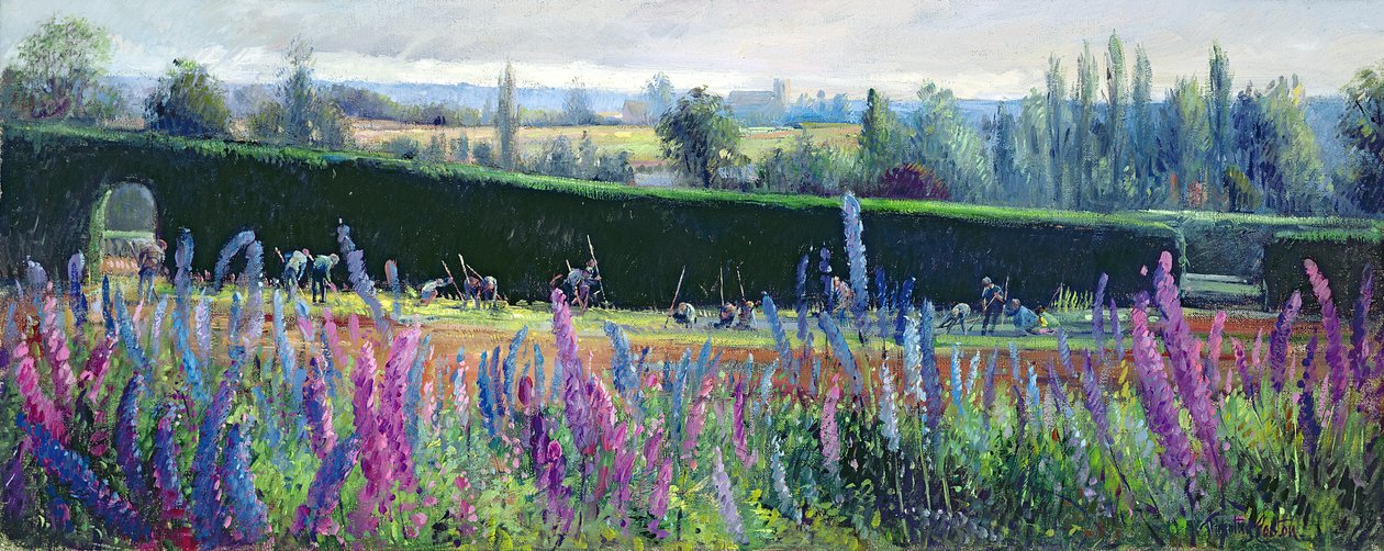 Cavando contra el seto de Timothy Easton