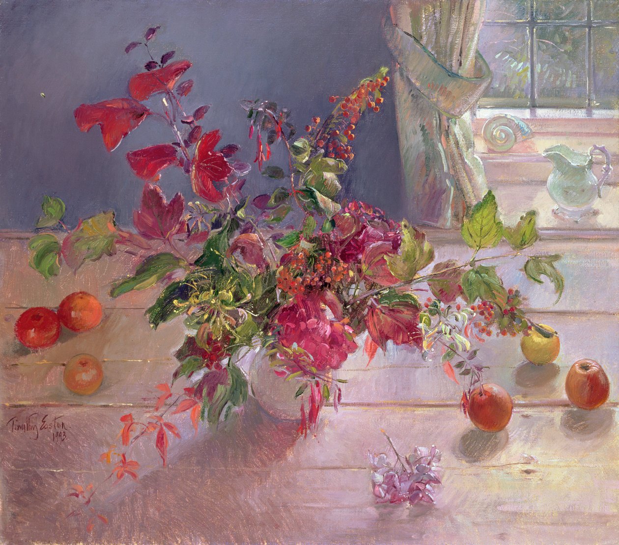 Madreselva y bayas, 1993 de Timothy Easton