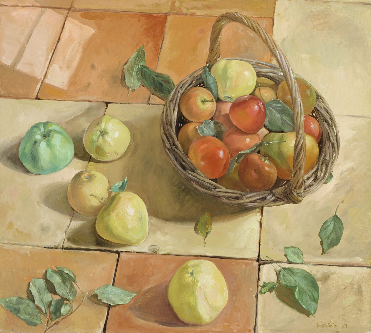 La canasta de manzanas de Timothy Easton